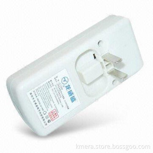 Standard AA/AAA Battery Charger with Folding Input Plug and 60Hz Frequency